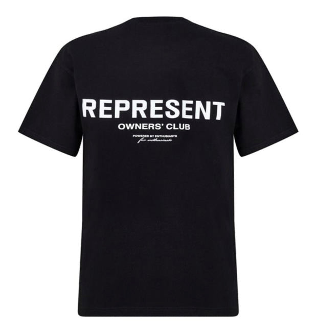 Represent Owners Club Tshirt Black